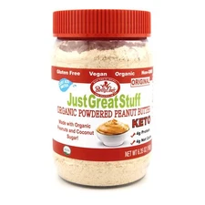 100% Organic Powdered Peanut Butter | Gluten Free, Vegan, Low Calorie, All Na...