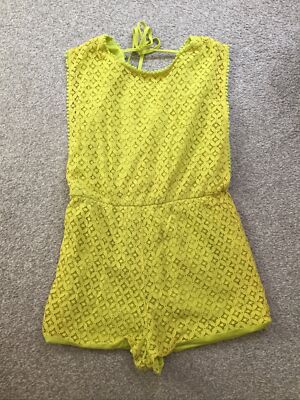 Cameo Rose Playsuit Size 10 Ladies Size 10 Cameo Rose Playsuit UK