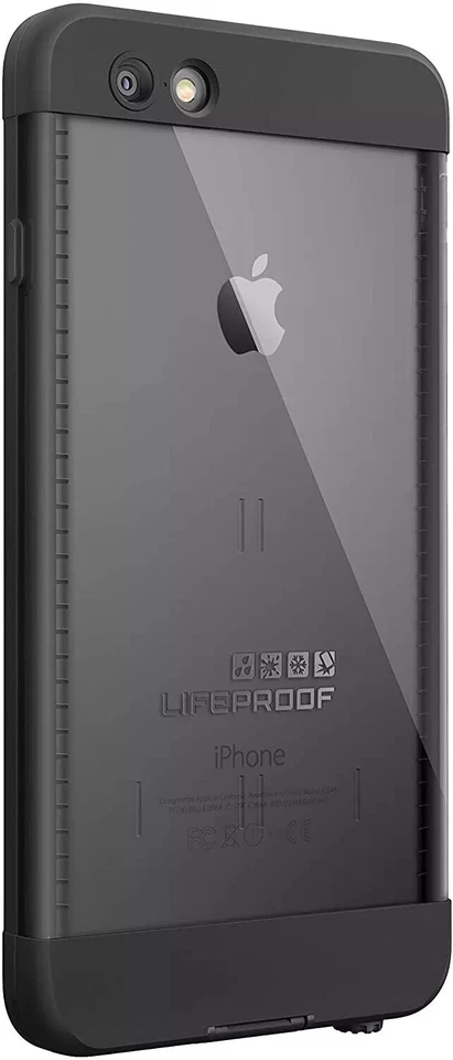 LifeProof Apple iPhone 6 Plus Case NUUD Smartphone - Black - Water Proof Drop - Image 2 of 4