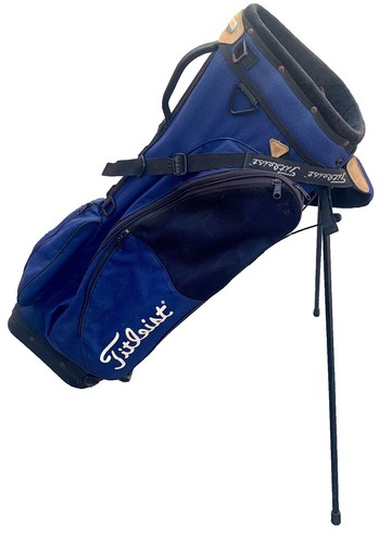 Titleist Ultra Lightweight Blue Carry Stand Bag 3 Way Div 5 Pocket