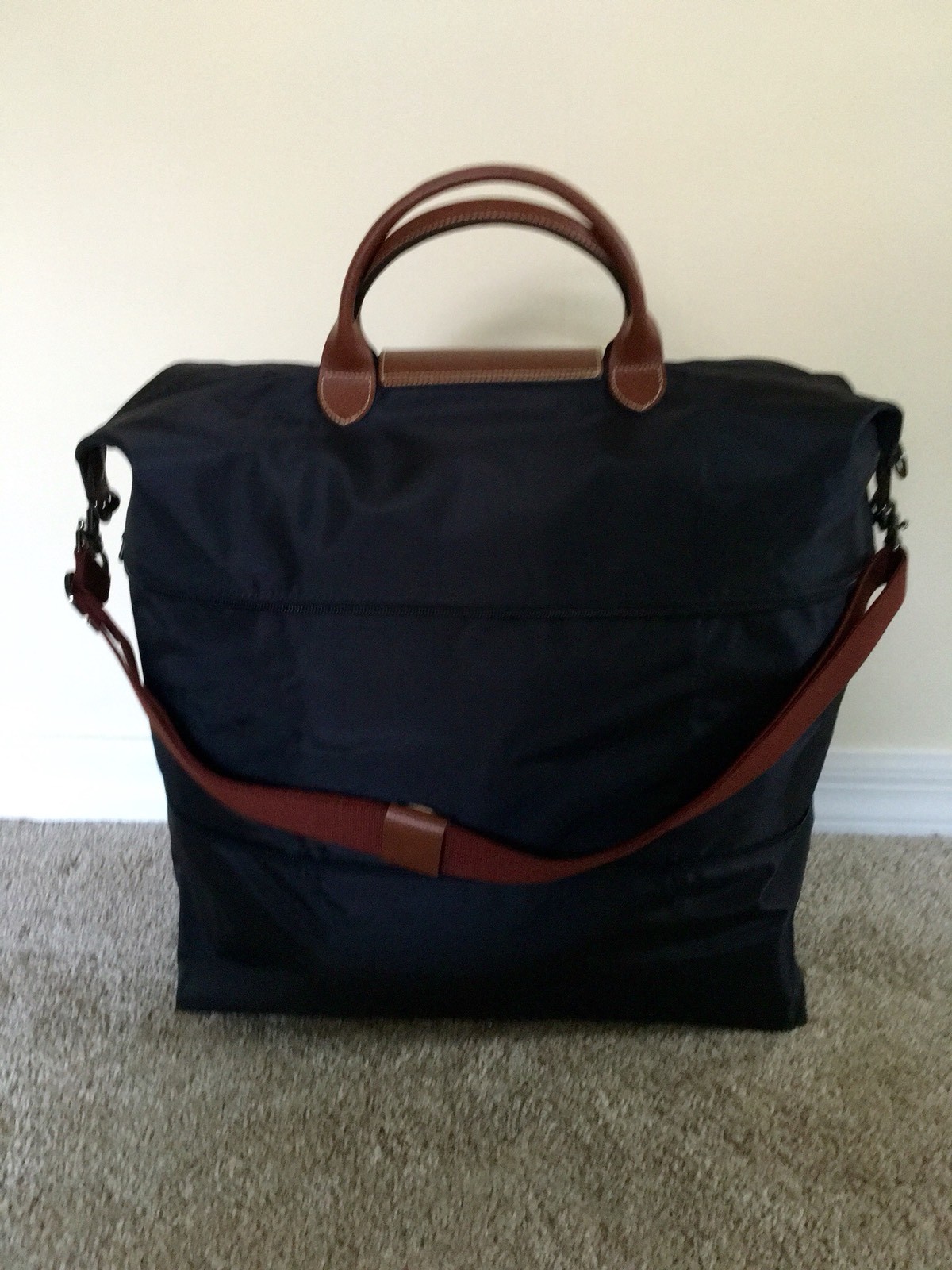 longchamp expandable duffel