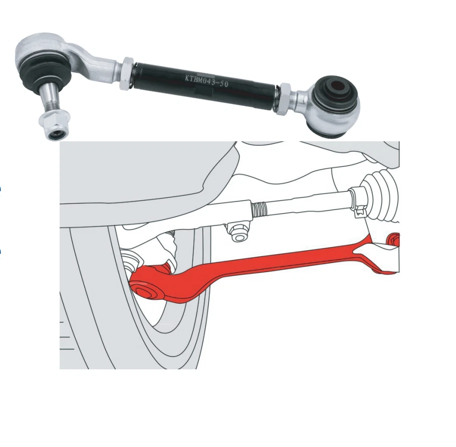 LYKT 2pcs Adjustable Control Arms Front Camber Kit for BMW 328、330、325、M3、X1 - Image 2 of 4