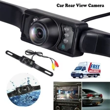 7 LED Car Rear View Backup Camera Parking Reverse Camera Kits Night Vision CMOS