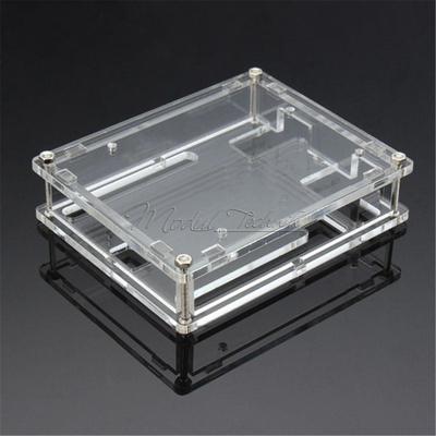 Arcryl Plexiglas transparent Box Case Gehäuse Laser Cut für  R3 Arduino LAGE