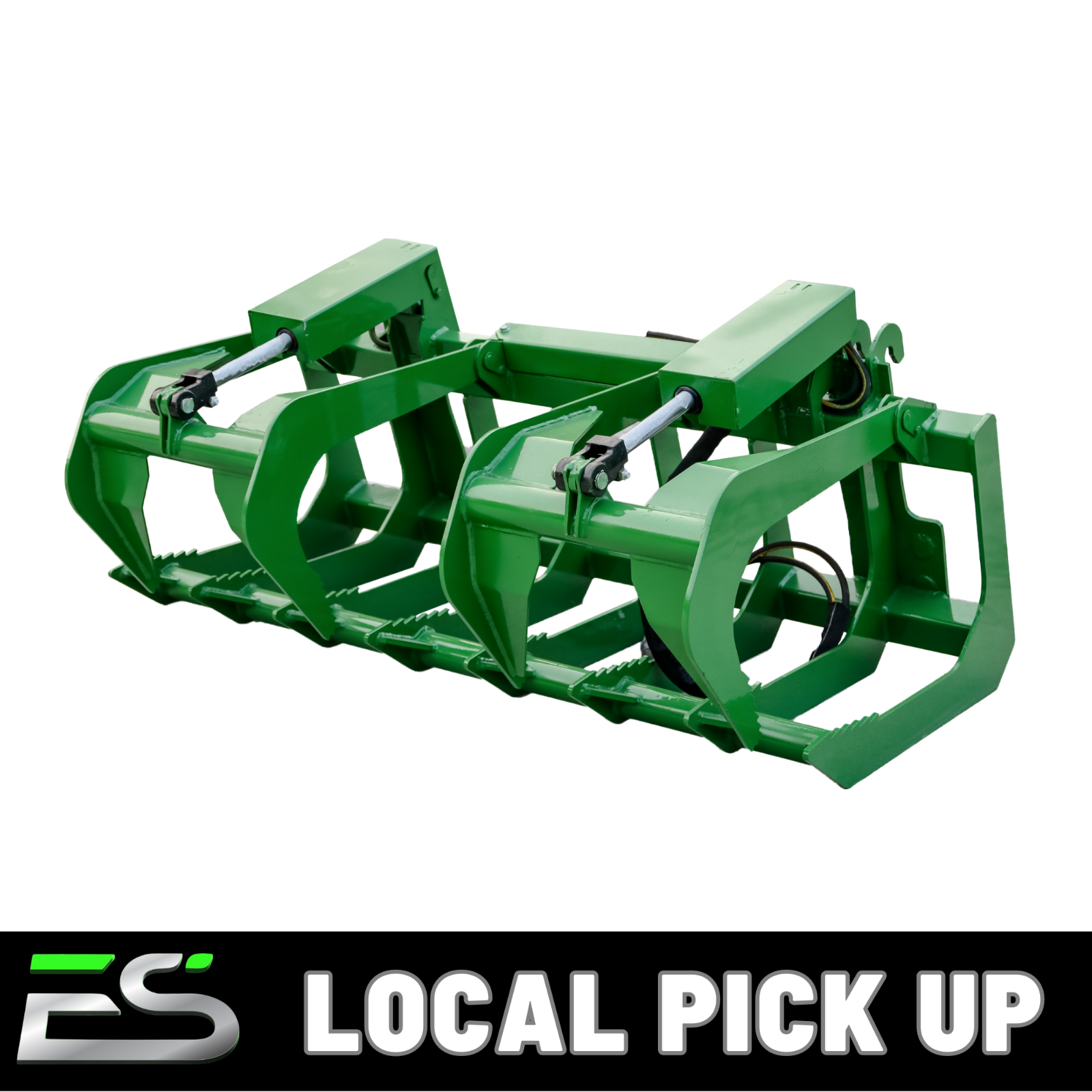 60" JOHN DEERE BRUSH GRAPPLE JD QUICK ATTACH GRAPPLE BUCKET LOCAL