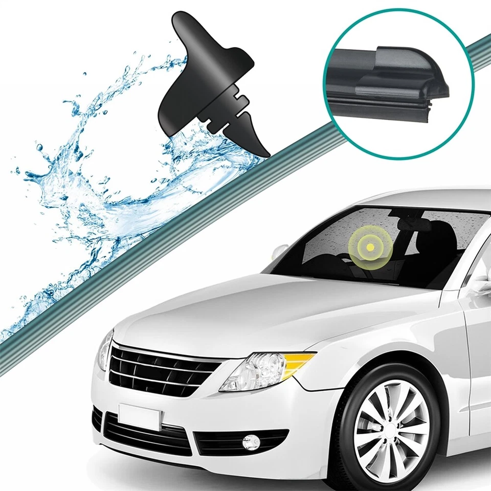 ABLEWIPE 26"17"14" Front and Rear Wiper Blades Fit for 2019-2015 Subaru Legacy - Image 2 of 4