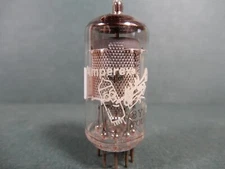 Amperex Screen Plate Bugle Boy EF86 6267 Vacuum Tube 8Y1 F0L1 Tested 83% Gm