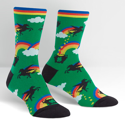 Sock It To Me Crew-Socken für Damen - Make Your Own Luck (UK 3 8)