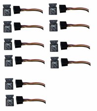 10 Pack 12V Heavy Duty Relay and Harness 60/80 SPST 4 pin for Car Bike Boat Home