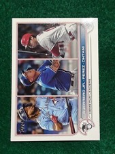 2022 TOPPS #48 GUERRERO JR./PEREZ/OHTANI BASEBALL