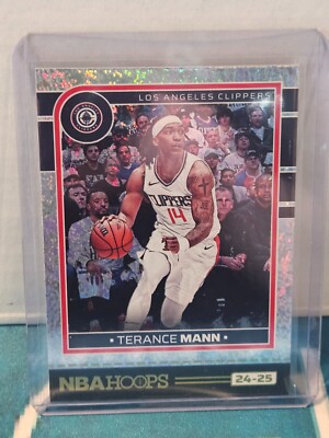 2024-25 NBA Hoops Terance Mann No. 189 Glitter Impulse