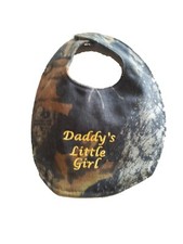 Camo Baby Bib - "Daddy's Little Girl"