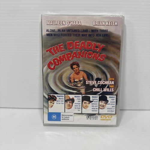 The Deadly Companions DVD 1961, Region 4 Free Postage 9330412000352
