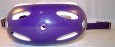 Football Kinnriemen, Schutt, Chinstrap Hardcup, 4-point high, purple, neu,