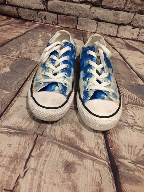 ladies blue converse size 6
