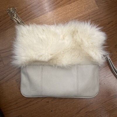Carlos by carlos santana purse With Fur And Inner Pocket