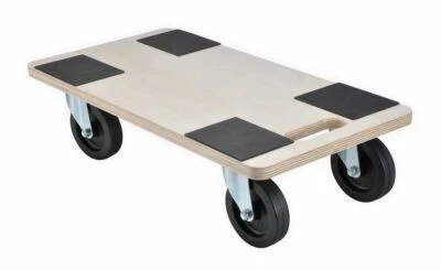 METETEL General Dolly Trolley Platform Wheels 400KG Easy Move Heavy Items