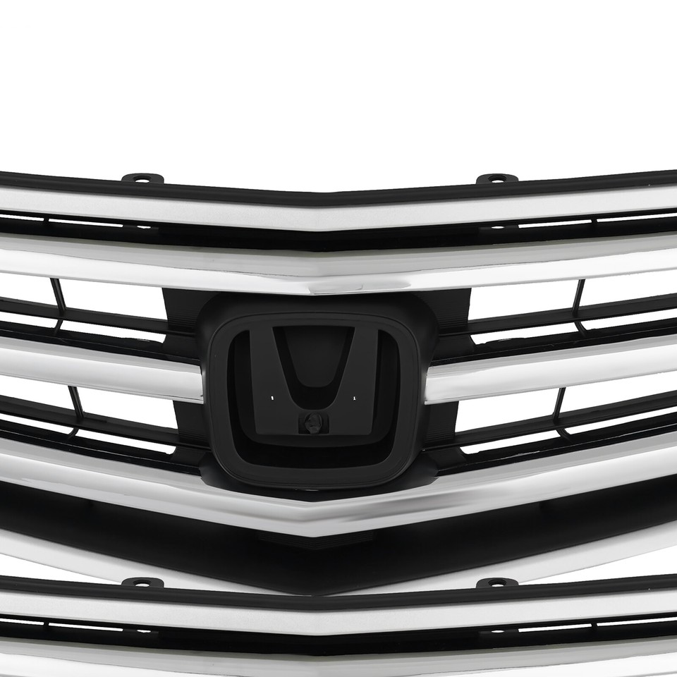 RisingTuning Front Grille Compatible with Honda Accord 8 Acura TSX