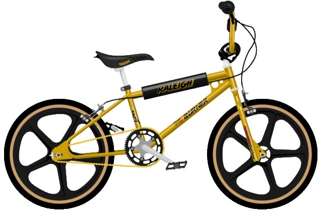 Bicycle Raleigh Chrome Aero Pro Burner Burner 35th Anniversary