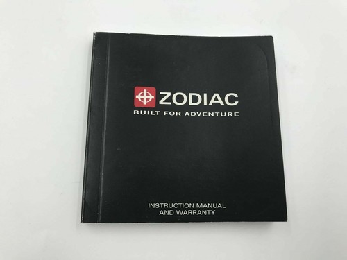 Zodiac Watch Instruction Manual Booklet New