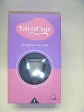 DivaCup 1 One Menstrual Cup Model 1 Pre-Childbirth For ages 19-30+