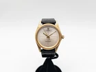Vintage $14,000 34mm ROLEX OYSTER PERPETUAL ZEPHYR 14k Yellow Gold Mens Watch