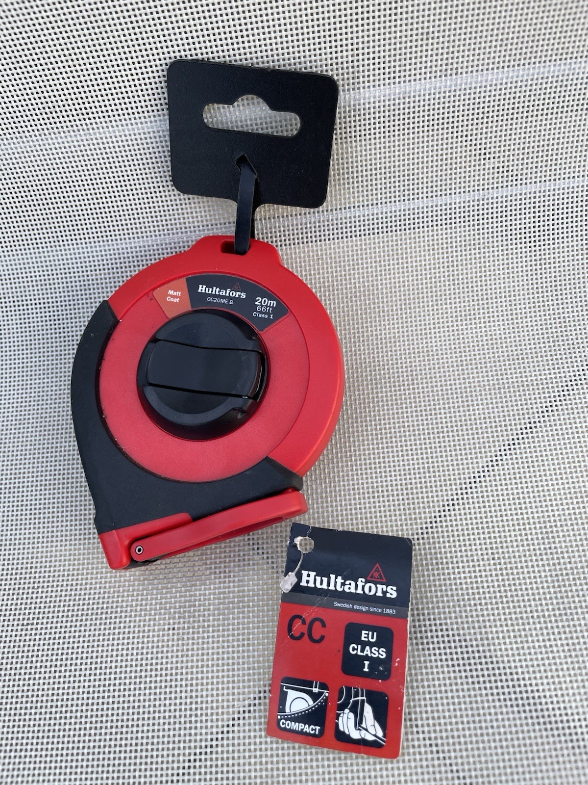 Hultafors CC20ME Steel Long Tape Measure 20m / 66ft Width 10mm