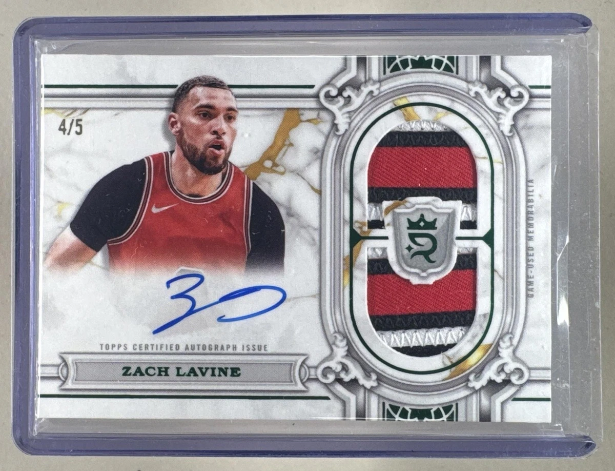 Zach LaVine Basketball Chicago Bulls Sports Trading Card Singles
