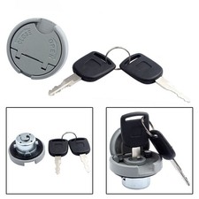 Per ATV Blocco Coperchio Serbatoio Gas con 2 Chiavi per Go Kart Scrambling Ricam