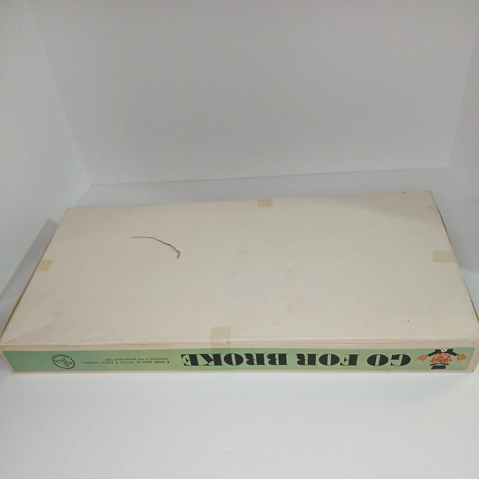 1965 Go For Broke Vintage Board Game Selchow & Righter *Missing 2 disc* - Image 3 of 4