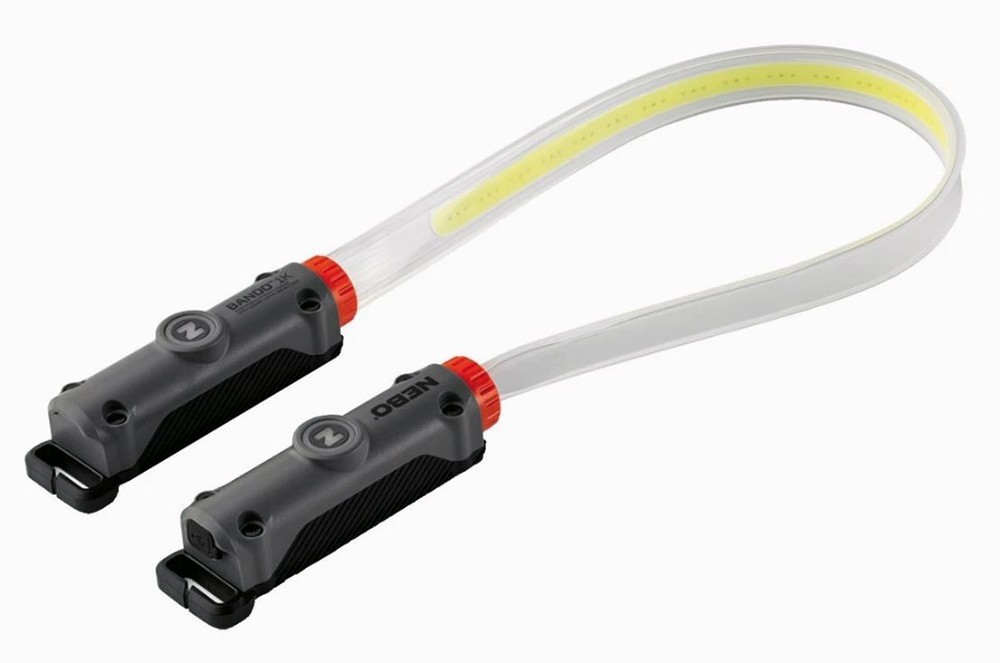 Bando 1K 1000 Lumens Flexible Rechargeable Automotive Strap Light Black Nebo - Image 2