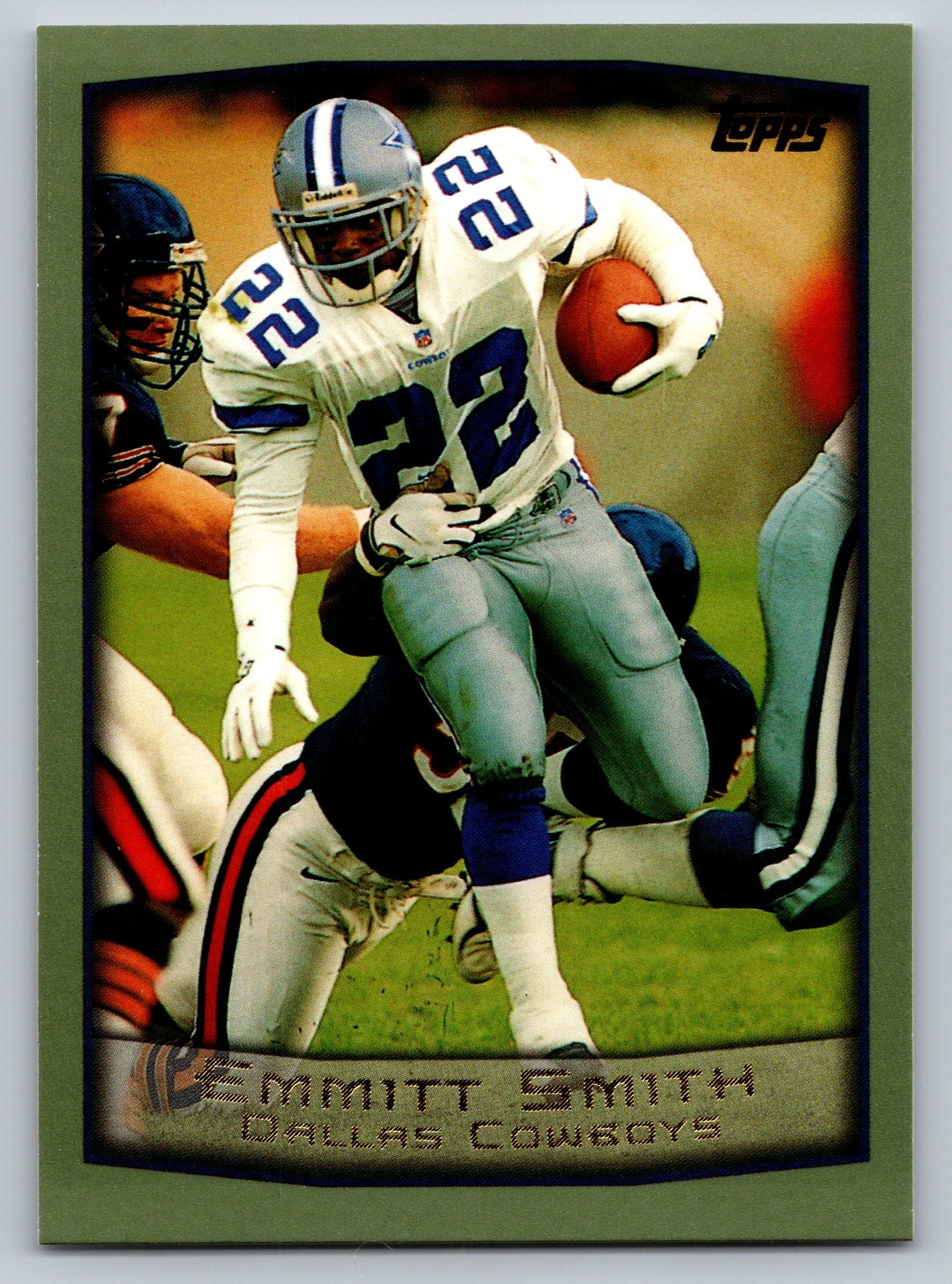 1999 Topps #50 Emmitt Smith Topps Collection