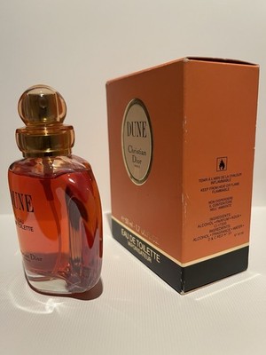 Vintage Christian Dior DUNE 1.7 FL. OZ / 50 ml Eau de Toilette
