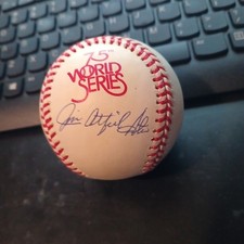 catfish hunter psa dna world series ball
