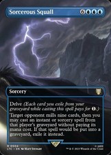MTG Sorcerous Squall - Foil - Borderless, Commander: The Lord of the Rings: Tale