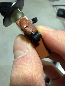 Official LEGO Scarecrow Minifigure (7785 look alike) KEYCHAIN VERSION READ DESC.