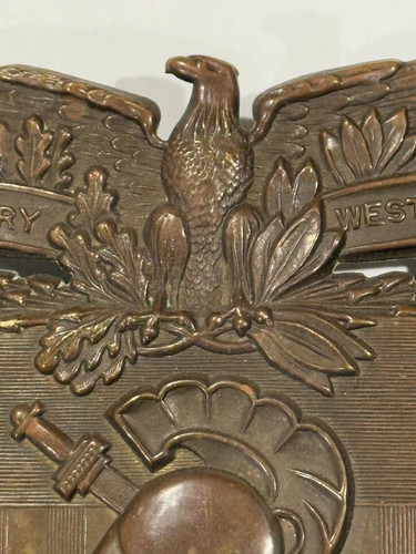Rare Antique West Point U.S.M.A. Brass Insignia Badge – 19th/20th Century... - Picture 9 of 11