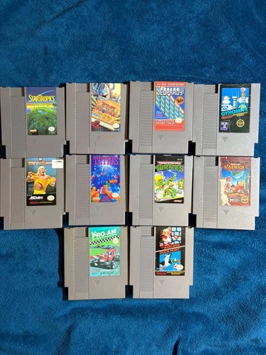 startropics 1-2 nes game lot