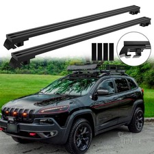 For Jeep Cherokee 660ibs 52 Roof Rack Crossbars Kayak Luggage Carrier Aluminum For Jeep Cherokee 660ibs 52 Roof Rack Crossbars Kayak Luggage Carrier Aluminum