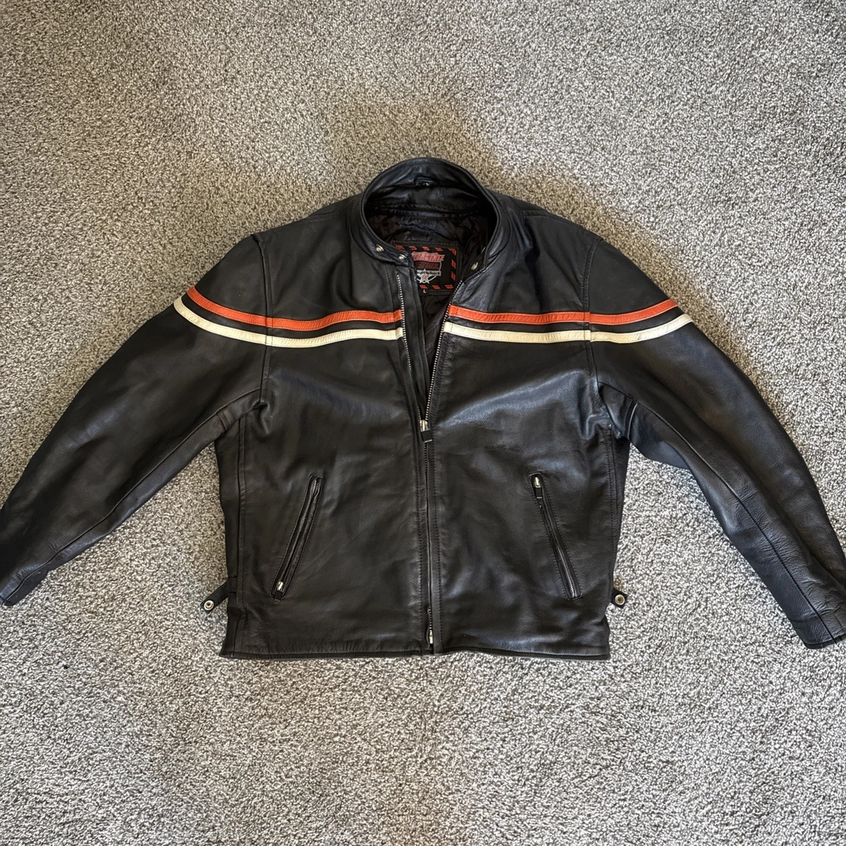 UK製 Interstate Leather シングルライダース 2XLサイズ Interstate Leather Leather Motorcycle Jackets for sale | eBay