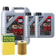 Motoröl 5W30 LIQUI MOLY Top Tec 4300 7L +MANN Ölfilter
