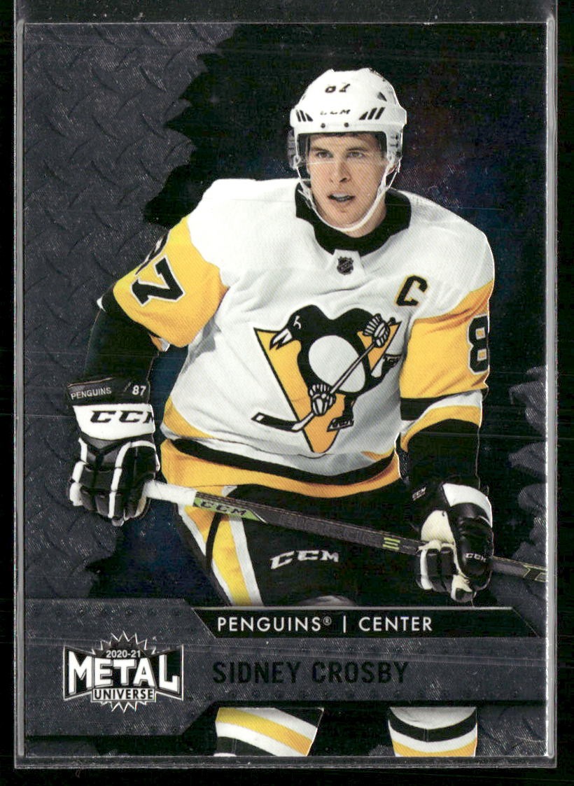 2020-21 SkyBox Metal Universe Sidney Crosby #87 Pittsburgh Penguins