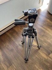 Bogen 3047 Aluminum Pan/Tilt Head Quick Release Camera Tripod