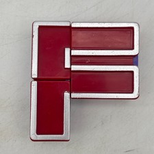 Alpha Bots Letter F Red Purple Silver Transforming Robots Alphabet Transformers