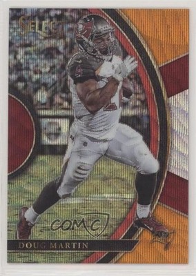 2017 Panini Select Concourse Tri-Color Prizm 10/199 Doug Martin #48 1u6