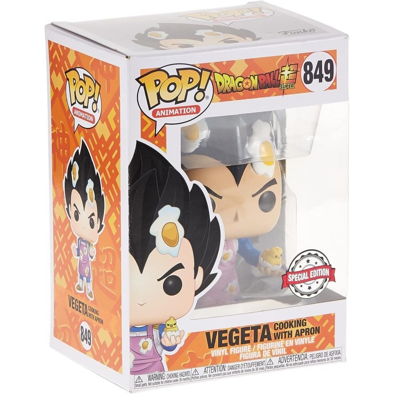 Figurine DBZ Vegeta Cooking Pop 10 cm pour collectionneur Dragon Ball Z