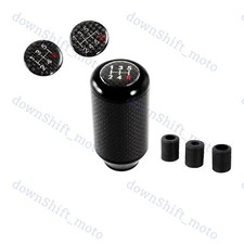 82mm -black Carbon Fiber Car Auto Manual Gear Stick Lever Shift Knob Universal 4 82mm -black Carbon Fiber Car Auto Manual Gear Stick Lever Shift Knob Universal 4