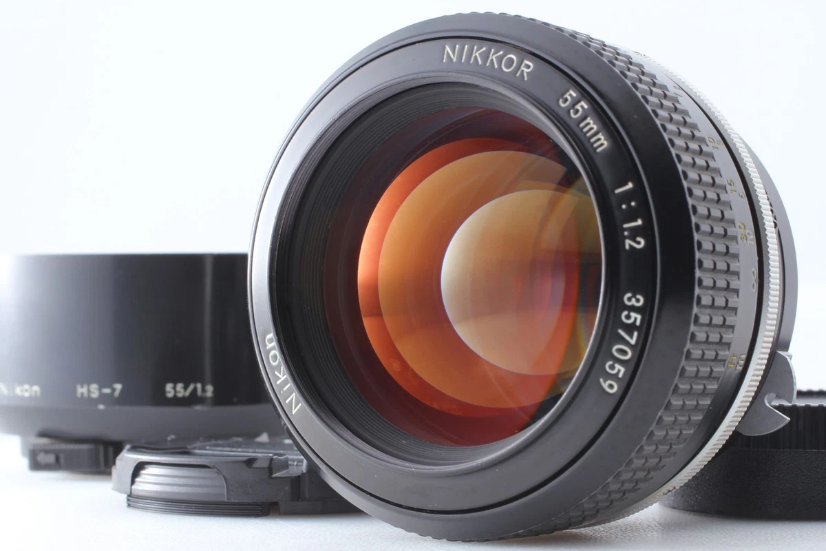 Nikon NIKKOR f/1.2 Camera Lenses 55mm Focal for sale | eBay