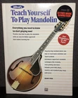 Alfred's TEACH YOURSELF TO PLAY MANDOLIN (1996) 72 Pages