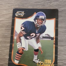1996 Pinnacle Summit Walt Harris Rookie #173 Chicago Bears NFL Football Card. rookie card picture